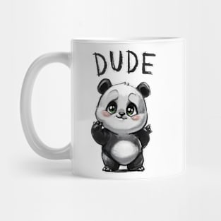 DUDE DOODLE DOODE PANDA Mug